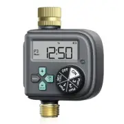 Sprinkler Timer with Brass Inlet and Outlet - 2025 Upgraded Digital Hose Time...