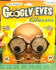 Googly Eyes Glasses - New in Package - the pupils move! - Novelty Glasses - New