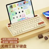 在飛比找樂天市場購物網優惠-BOW藍牙鍵盤靜音辦公筆記本電腦keyboard