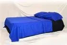 Won't Pop Off Sheets for Twin Full Air Mattress Guest Bed Camping Blue Tan Turq