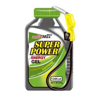 【aminoMax 邁克仕】Super Power能量戰立包ENERGY GEL持久型-蕃茄梅子口味 32ml*30包(能量包)