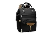 Bopeep Nappy Changing Bag Mummy Backpack Baby Diaper Bag Travel Waterproof Black