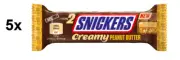 5x SNICKERS PEANUT BUTTER - 5x36G = 180G - LIMITED EDITION - CHOCOLATE CARAMEL