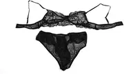 [WWWUDD] Womans Lace Underwire Bra And Panty Sets Sexy In Lace