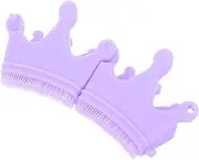 Healeved Nail Separator Base Brush Holder Soft Silicone Tool for Manicure for Home Professional Salons