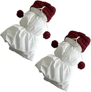 [Hellery] Women Winter Puffer Leg Warmers Soft Simple Boot Covers for Mountain Climbing