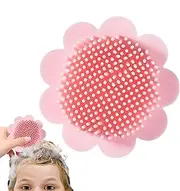 Cradle Cap Bath Brush | Silicone Massaging Baby Scalp Hair Bath Brushes,Soft Bristles Shampoo Bathing Comb For Babies With Cradle Cap