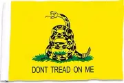 Kuryakyn 4272 4" x 9" Dont Tread On Me Flag