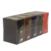 Set of Five New Ultra-Pro Deck Box Dark Pokemon/Magic/YuGiOh Store Collectibles