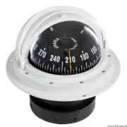 RIVIERA Boat Marine High Speed Compass 4" 100mm White/Black Front compass card