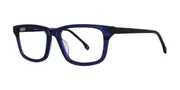 Elliott Ives Ethan Blue Men's Glasses Blue Size 48 - Private Health Rebate - Blue Light Block Available