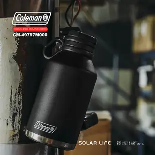 Coleman GROWLER不鏽鋼保溫水壺1.89L 黑 CM-49797 保溫壺保冰桶 不鏽鋼 (7.7折)