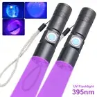 Ultra Violet Flashlight Blacklight LED Rechargeable Tactical Inspection Torch