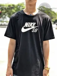 在飛比找Yahoo!奇摩拍賣優惠-柚子的拍賣 NIKE SB LOGO Dri-FI 短T 印