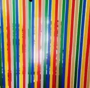 Milkbar Fly Strip Blinds Room Divider Door Rainbow Retro Charm LW 90cm X 2.2m