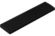 Keychron PR69 Silicone Palm Rest For K10 Pro / Q6 / V6 - Black [ACCKCPR52]