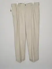 Dockers Men's Comfort Khaki Pants Pleated Cuff Relaxed Fit - NEW 38x32