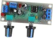 GOOHOCHY Digital Power Amplifier Board Low Pass Filter Preamp Module Compatible Compact Design for Easy Installation Sound with Rotary Knob Control
