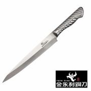 金永利鋼刀 鋼柄系列D1-8中生魚片刀