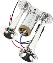 Car Horn Train Horn Airhorn Boat Horn Marine Motohorn Loud Air Horn Truck Accessories Compressed Air Horn Air Horns Horn for Boat Truck Air Horn Air Horn Loud Silver Abs JECOMPRIS