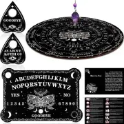 Ouija Wooden Board Game for Spirit Hunt with Planchette and Detailed Instruction