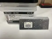 20 Pack Mitek NP15-BK 1-13/16 x 5” 20-Gauge G90 Nail Plate TP15