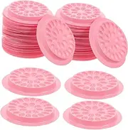 VICASKY 100pcs Eyelash Holders Practical Lash Extension Pallets for Quick Grafting Multiple Grooves Design for Salon DIY Use