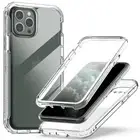 For iPhone 11/14 13 Pro Max Heavy Duty Protective Shockproof Clear Case Cover
