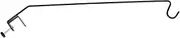 Kisangel Heavy Duty Garden Hook Multi Functional Fence Hook for Hanging Lanterns Bird Feeders Flower Pots String Lights Durable Vintage Design for Outdoor Decor