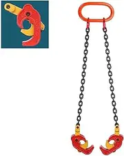 Obstacle car Breakdown Car Lifting Hook Spreader - Oil Drum Clamp Chain Collar Special Lifting Clamp for Forklift Slingshot Thickened Hook Clip for Lifting Drum Breakdown car