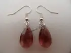 Earrings Imprint Mat Sugarcraft Cake Shape Drop Glass Purple - AF5