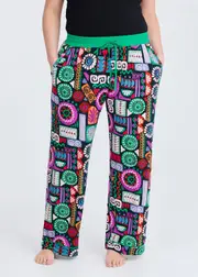 [Taking Shape] Taking Shape Bamboo Fun Print Pyjama Pant Size 16 in Print - Plus Size Women's Clothing Print