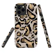 For iPhone 12 & 12 Pro Case Tough Protective Cover Leopard Pattern