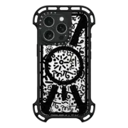 iPhone 16 Pro Ultra Bounce Case MagSafe Compatible GRAFFITI WHITE BY ROMERO BRITTO