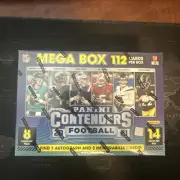 2021 Panini Contenders NFL Football Mega - 1 Auto and 2 Mem - Sealed - Quantity
