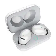 [True Wireless] T1 bluetooth Earphone Deep Bass Stereo Sound IPX5 Waterproof Sport With Mic WHITE COLOR