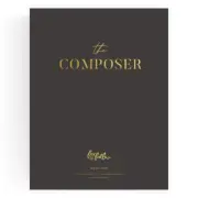 The Composer Music Sheet Music Manuscript Pad Piano Guitar Musician