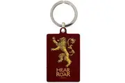 Game Of Thrones Lannister Metal Keyring (Red) (One Size)
