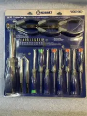 Kobalt 24pc Precision Tool Set New Old Stock