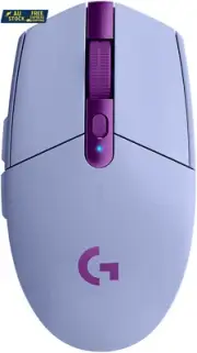 305 LIGHTSPEED Wireless Gaming Mouse, HERO Sensor, 12,000 DPI, Lightweight, 6 Pr