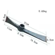Replacement Pick Axe Head Garden Mattock Mini Small Weeding Planting Farm Tool