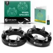 2x 1.25" 6x5.5" to 6x5.5" Wheel Spacer for Chevrolet K1500 M14x1.5 Studs 108mm