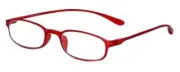 Calabria 718 Unisex Lightweight Flexie Reading Glasses in cherry red +1.75 47 mm