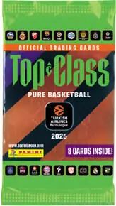 Top Class Euro League Basketball Trading Cards