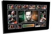NEW CONOR MCGREGOR UFC 2 DIVISION CHAMP SIGNED LE FRAMED MEMORABILIA