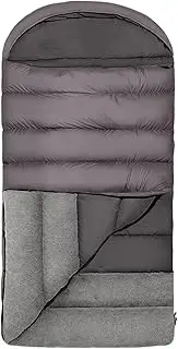 Amagogo Sleeping Bag Cold Weather Warm for Big and Tall Envelope Sleeping Bag for Adults Hooded for Camping Winter Traveling Outdoor