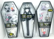Nightmare Before Christmas Coffin 3 Sets Jack Zero Oogie+ Mayor NEW by Applause