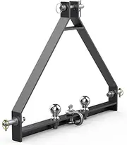3 Point Trailer Hitch with 1-7/8“ Towing Balls