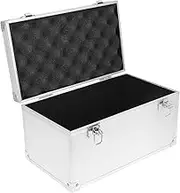 Yardenfun Capacity Aluminum Alloy Medicine Box Lock Portable Tool Case for Garage Organization and Storage Durable Multi Functional Carrying Case for Home and Travel