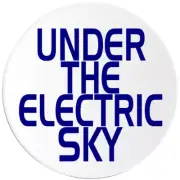 Under The Electric Sky - 100 Pack Circle Stickers 3 Inch - Festival EDM Music